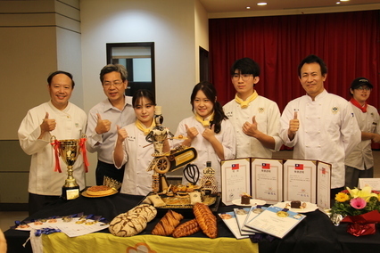 高餐大烘焙系實力堅強，林裕憲同學將代表台灣參加世界技能競賽圖片