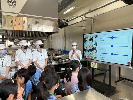 高餐附中學生詳細講講烹調中蘊含的科學原理圖片
