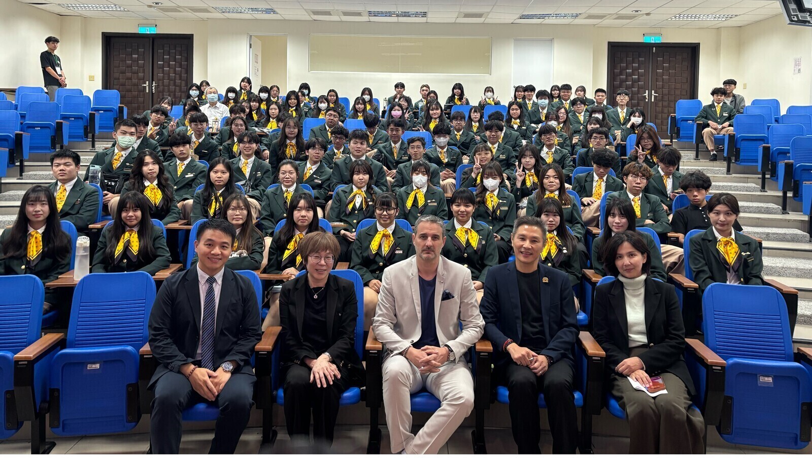 學生對於加入萬豪國際集團有高度興趣，報名人數多達90名圖片